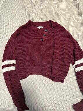 American eagle cropped sweater
